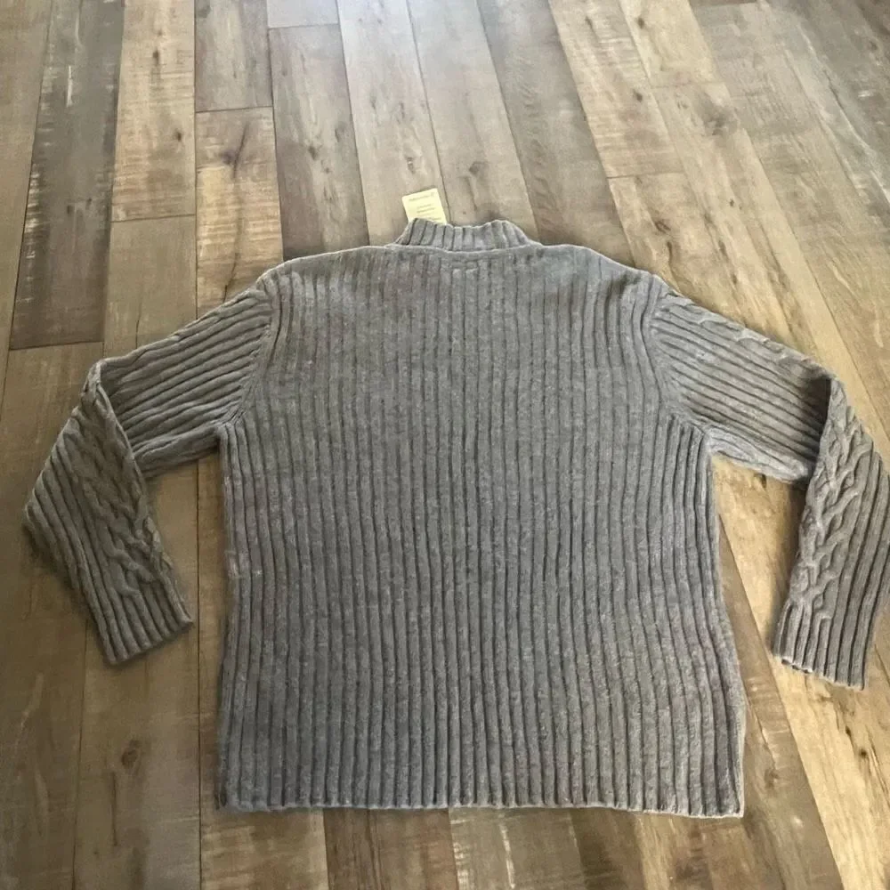 St. John’s bay men’s mock neck sweater size xxL